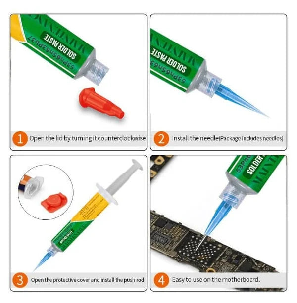 35g BGA Syringe Tin