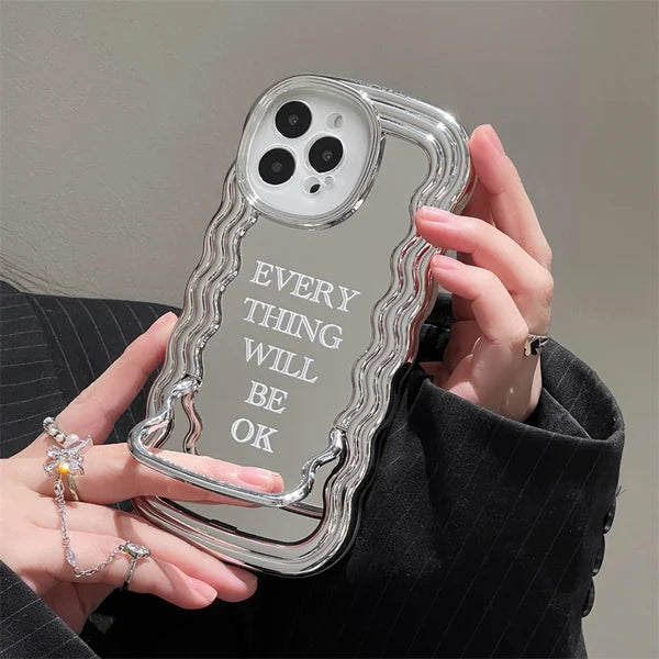 Wave Bracket Case Cover For iPhone