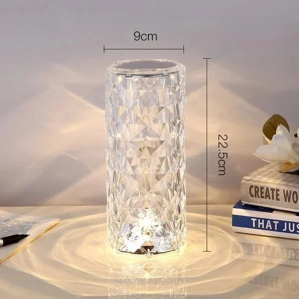 Touching Control Rose Lamp