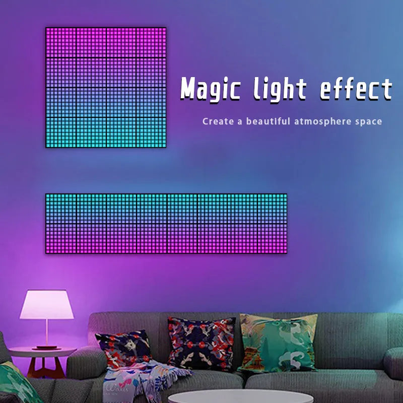16 in 1 splicing pixel screen
