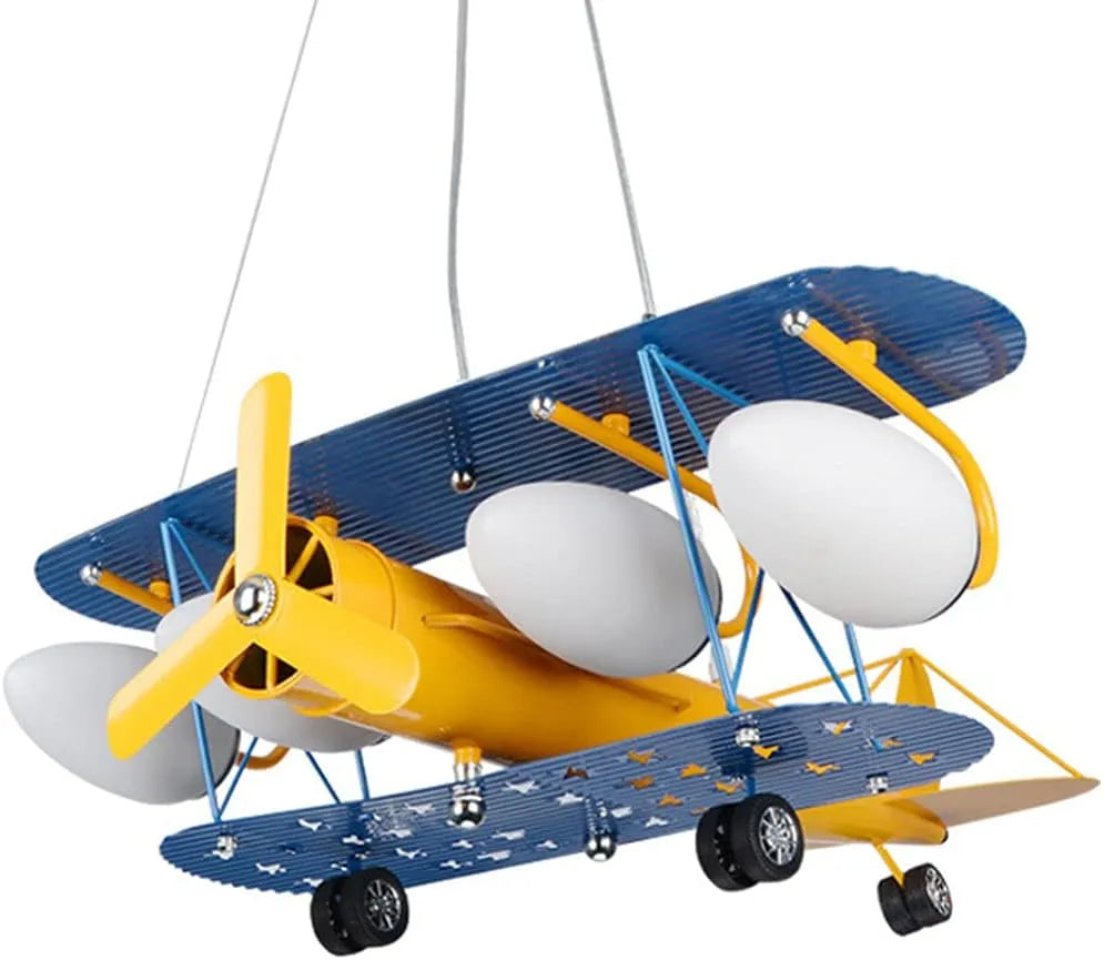 Children's airplane chandelier