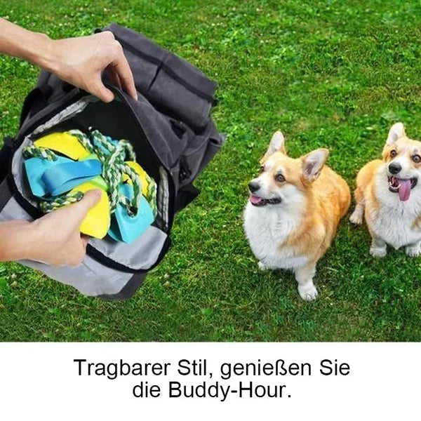 Bite resistant dog toy frisbee soccer