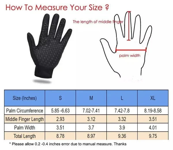 Unisex Thermal Winter Gloves