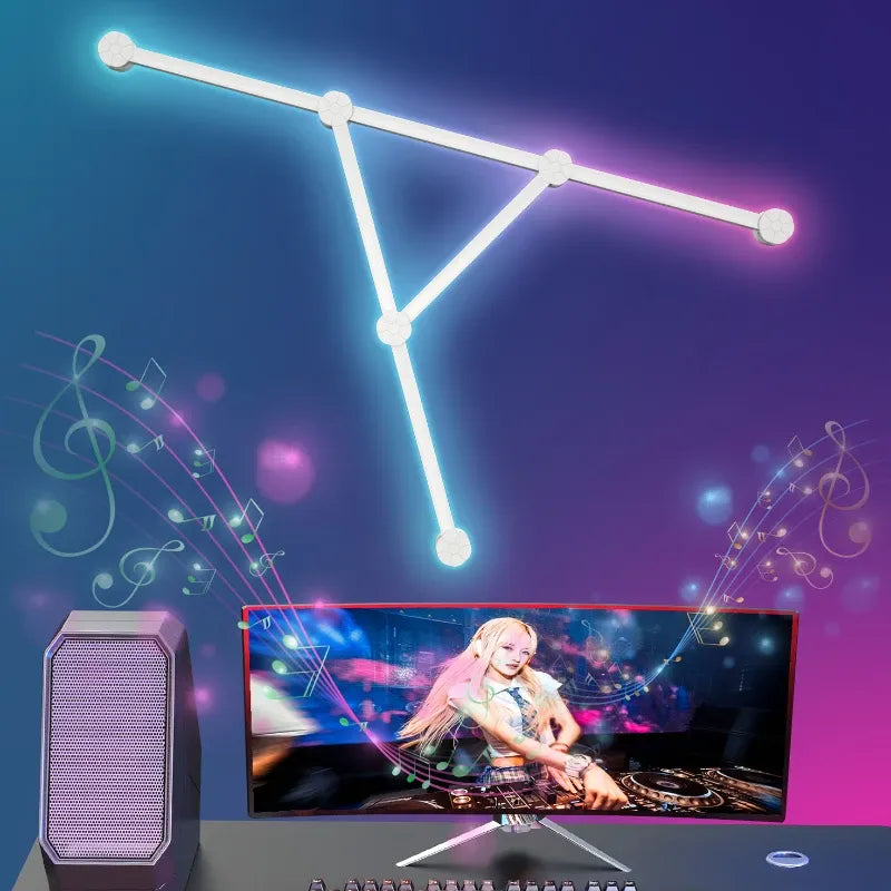 Tuya WIFI RGB colorful splicing wall lamp