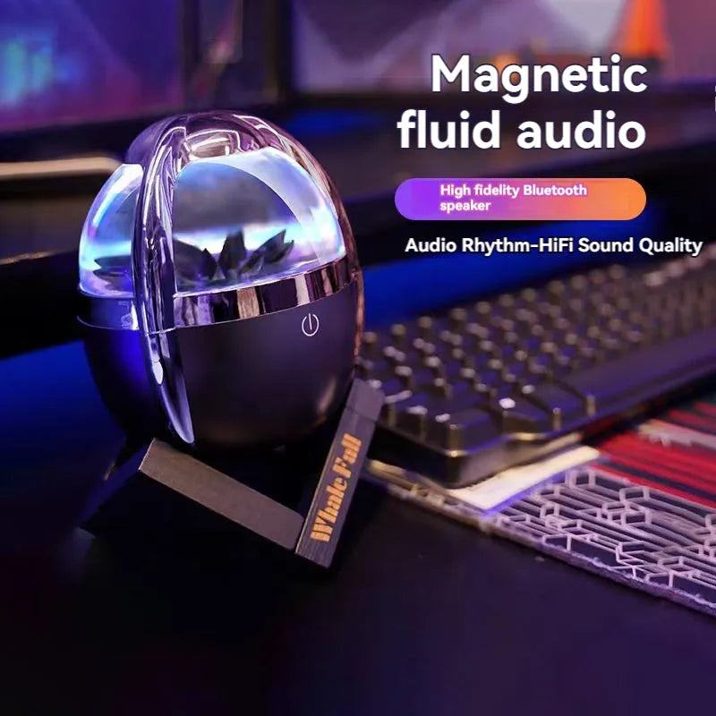 Bluetooth magnetic fluid speaker