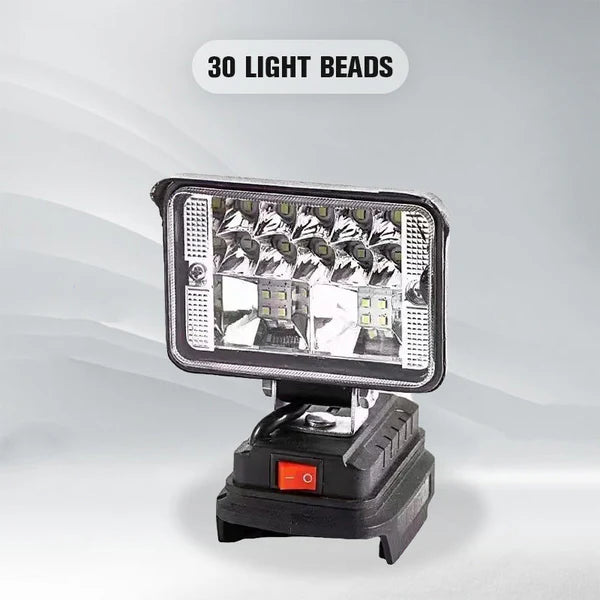 Rechargeable LED light with USB Ports