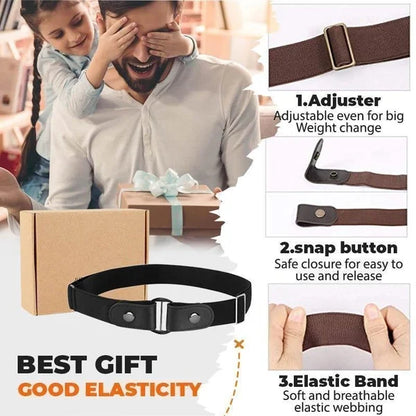 Buckle-free Invisible Elastic Waist Belts