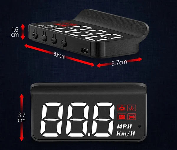 Car Portable Speed Monitor