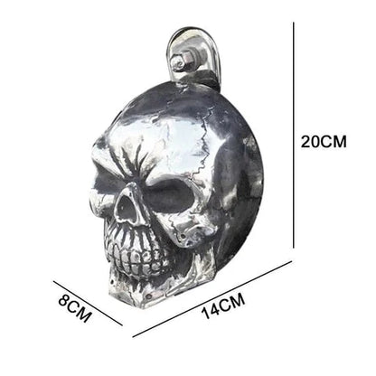 Motorcycle Skull Horn Cover