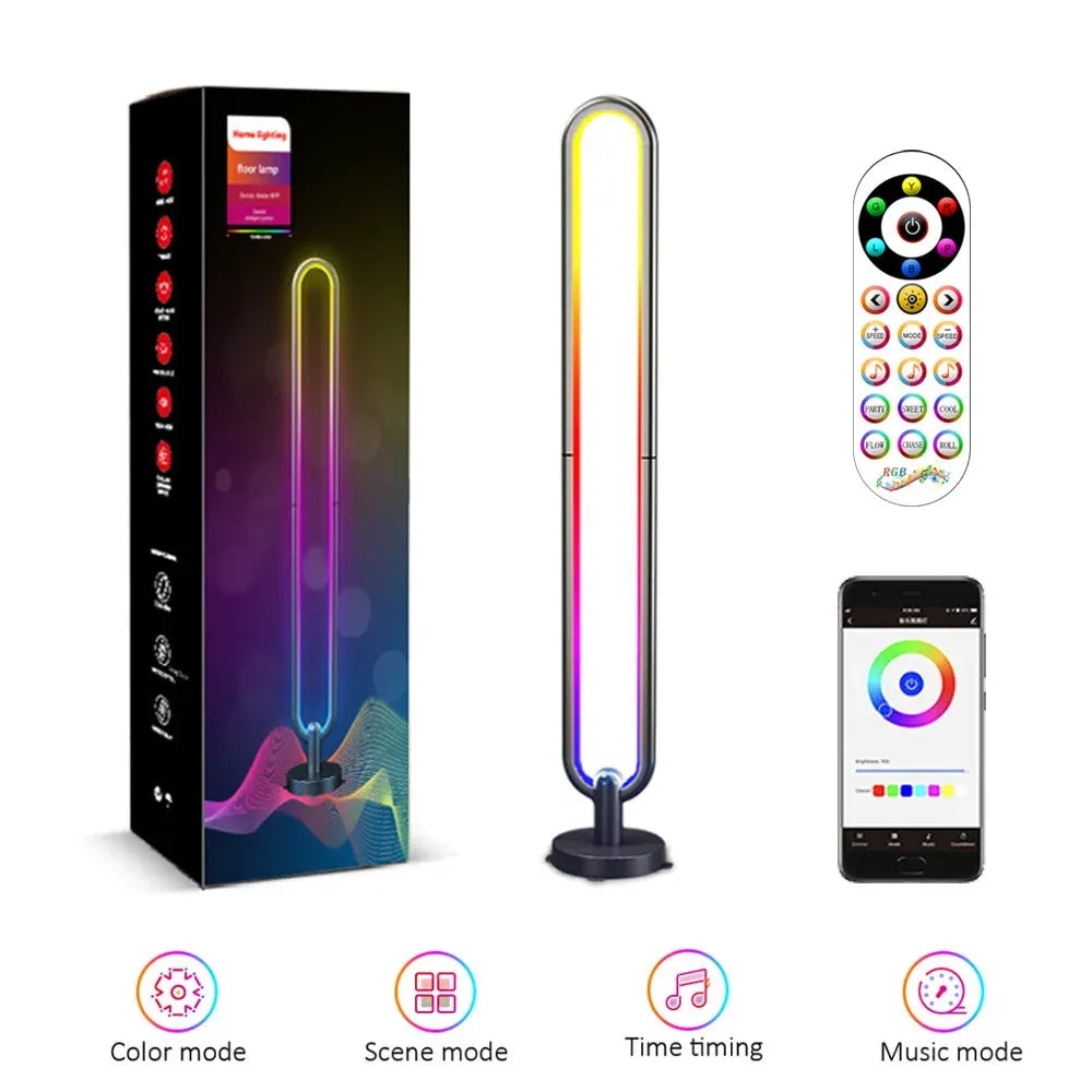 Living room LED floor lamp smart APP