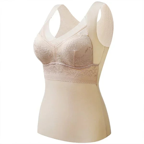 Built-in Bra Thermal Underwear