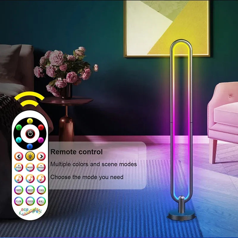 Living room LED floor lamp smart APP