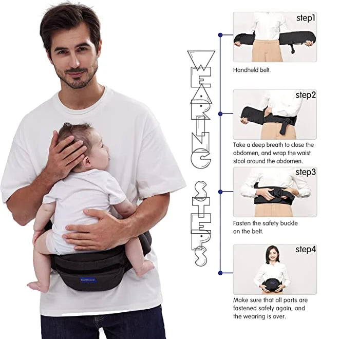 Ergonomic Child 3-36 months Fanny Pack Carry Support Novelty