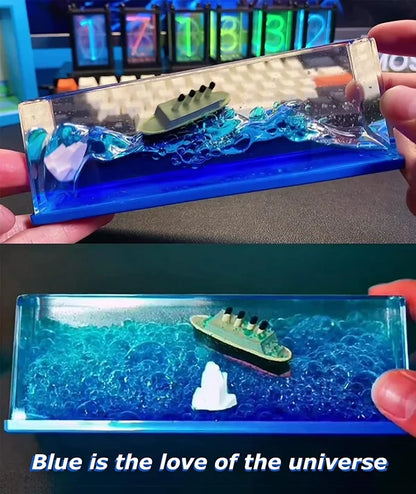 Cruise Ship Model Decoration