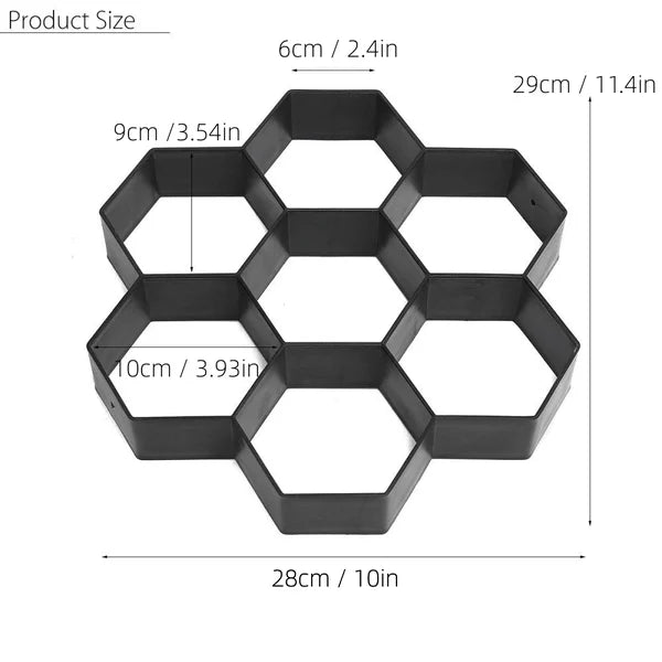 DIY Patio Paving Mold