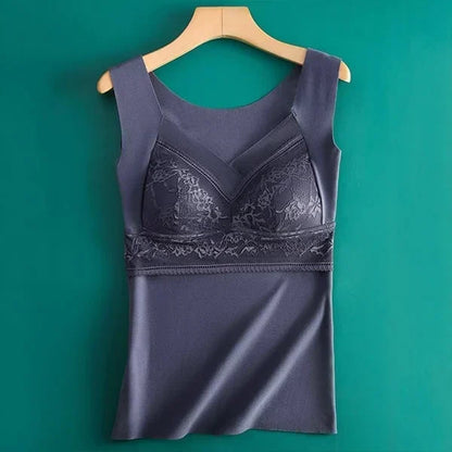 Built-in Bra Thermal Underwear