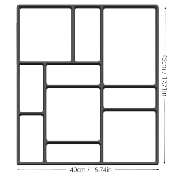 DIY Patio Paving Mold