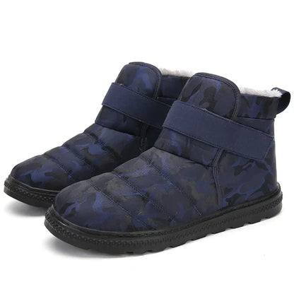 Winter Ankle Snow Boots with Warm Fur Lining