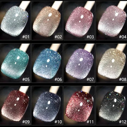 Laser Diamond Cat Eye Nail Polish