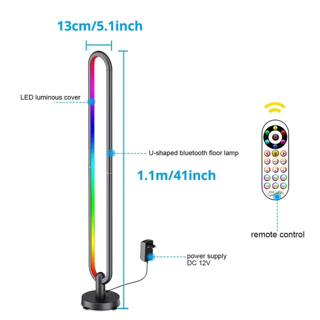 Living room LED floor lamp smart APP