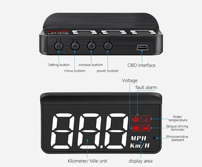 Car Portable Speed Monitor