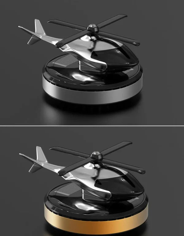 Metal Solar Helicopter Air Freshener