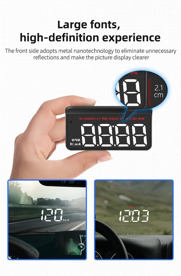 Car Portable Speed Monitor