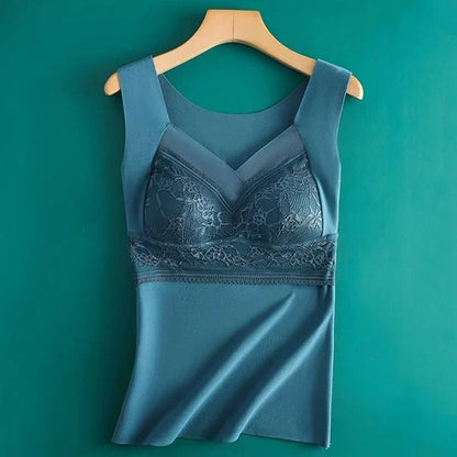 Built-in Bra Thermal Underwear