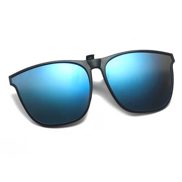 New Polarized Clip-on Flip Up Sunglasses