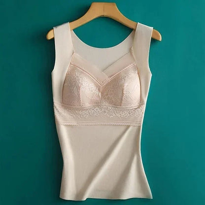 Built-in Bra Thermal Underwear