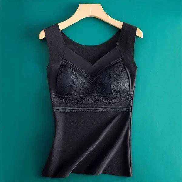 Built-in Bra Thermal Underwear