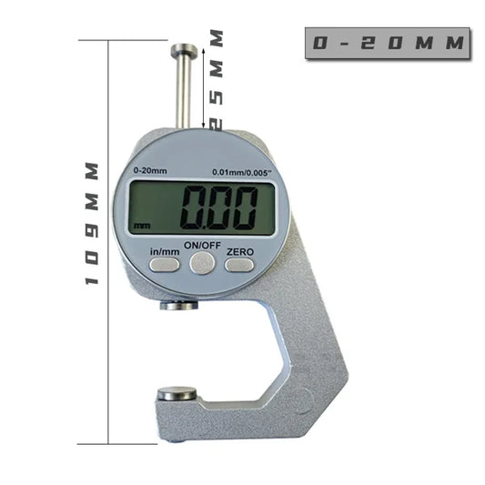 Digital Display Thickness Gauge