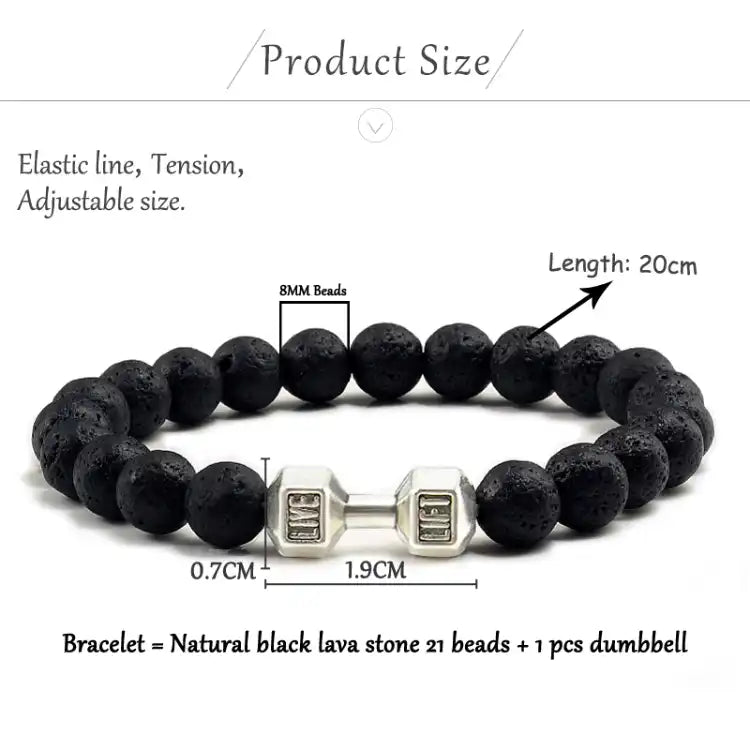 Dumbbell Bracelet